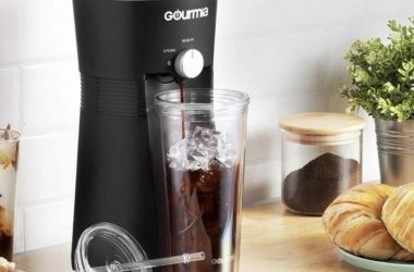 Gourmia Iced Coffee Maker w/Tumbler Only $9.49 (Reg. $25)!